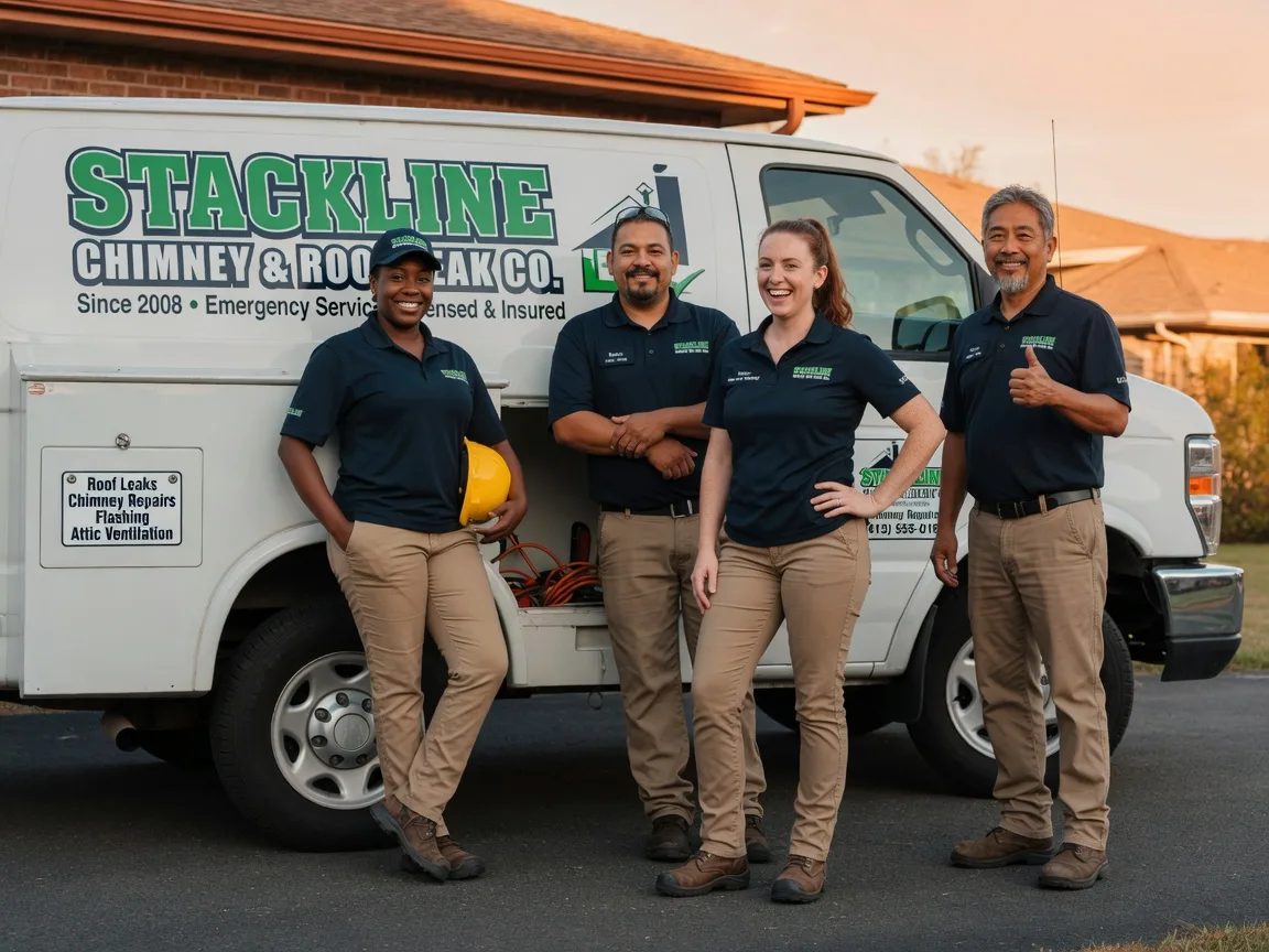 Chimney flashing repair company in Hines, OR